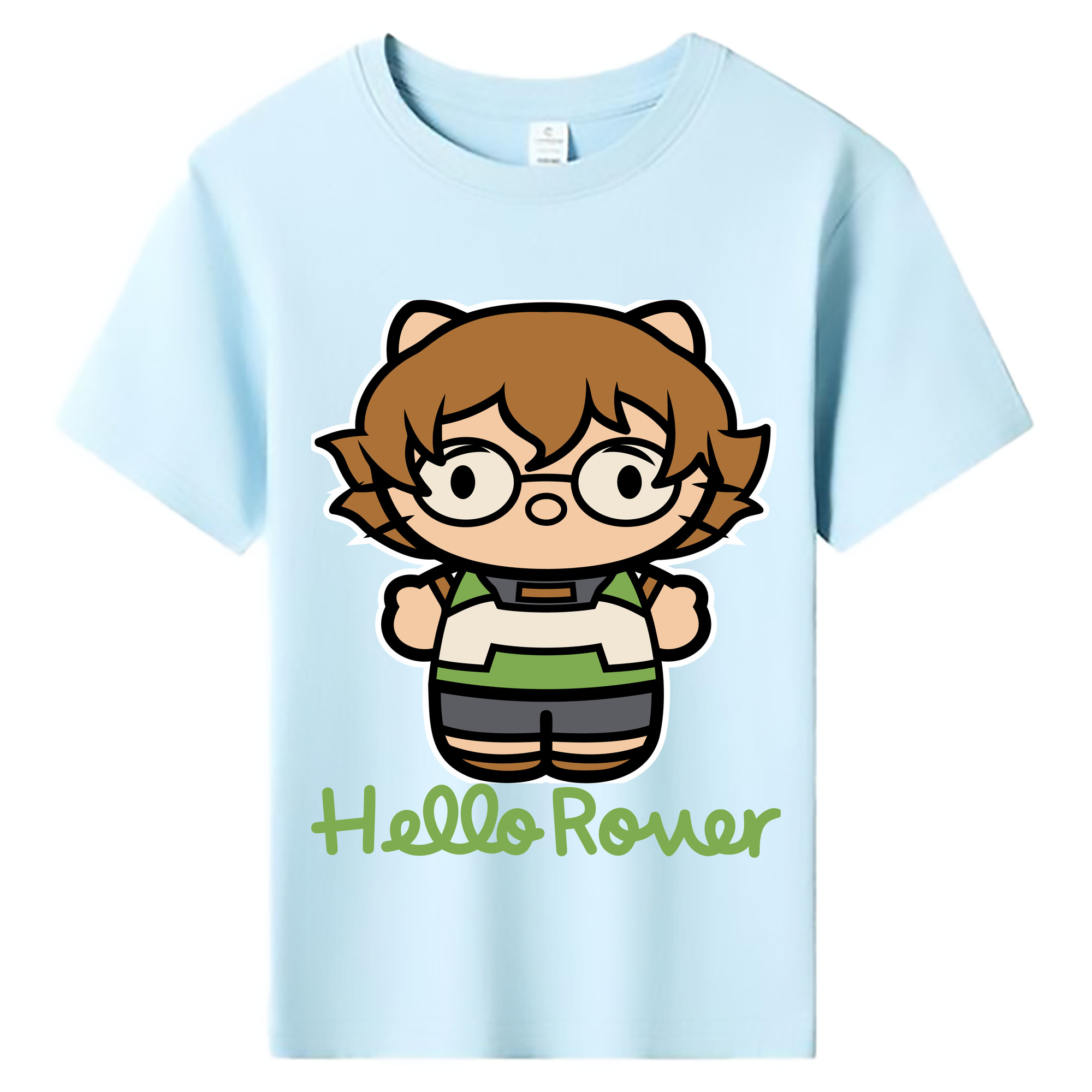 （画像用） Hello Kitty ハローキティ 綿100％キッズTシャツ（フロントプリント）